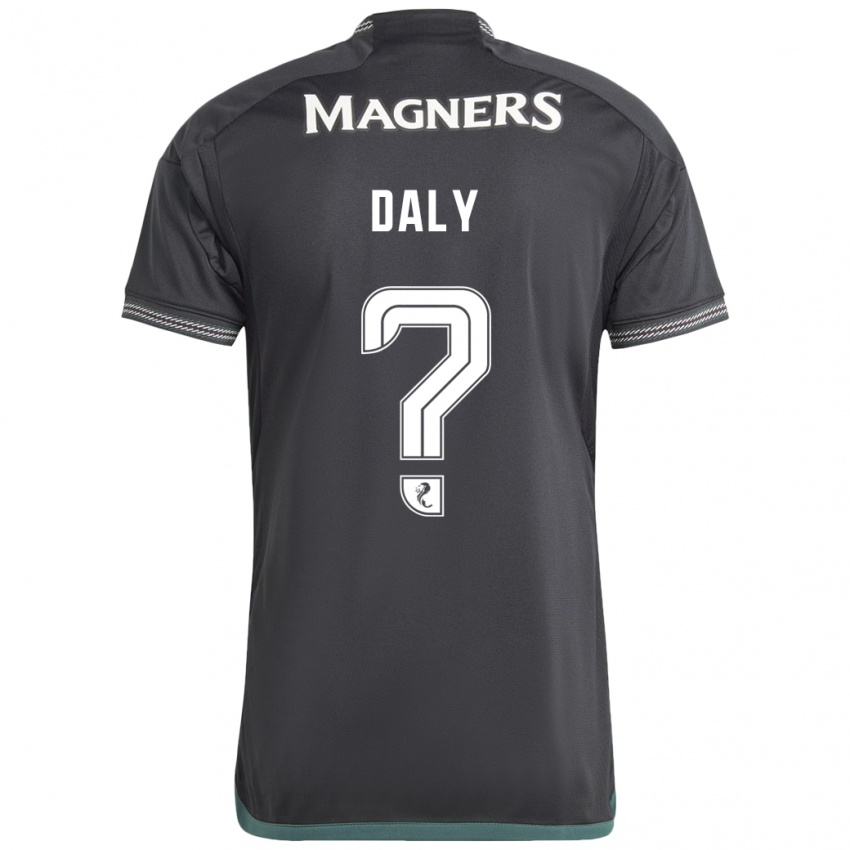 Niño Camiseta Kayden Daly #0 Negro 2ª Equipación 2023/24 La Camisa Argentina