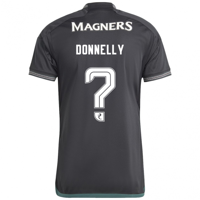 Niño Camiseta Jacob Donnelly #0 Negro 2ª Equipación 2023/24 La Camisa Argentina