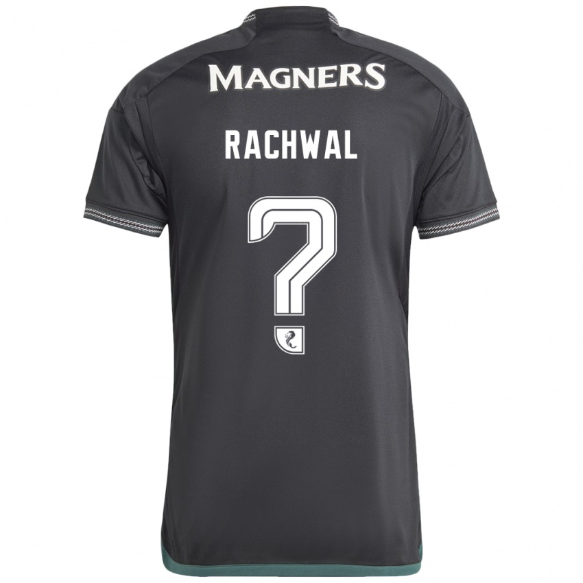 Niño Camiseta Robert Rachwal #0 Negro 2ª Equipación 2023/24 La Camisa Argentina