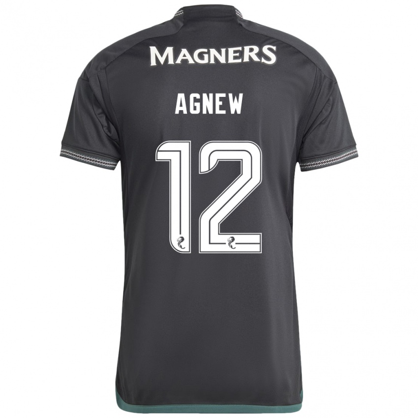 Niño Camiseta Murphy Agnew #12 Negro 2ª Equipación 2023/24 La Camisa Argentina