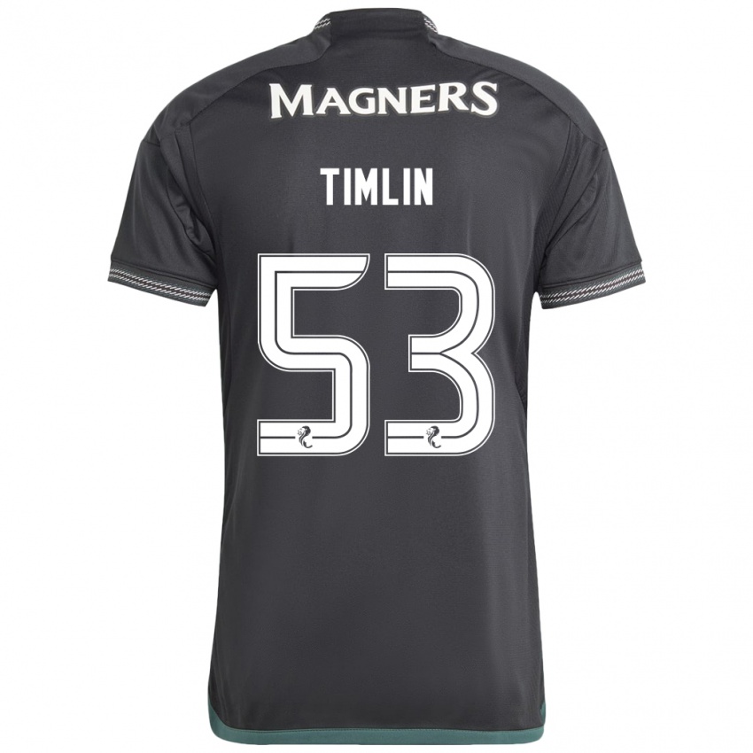 Niño Camiseta Sophie Timlin #53 Negro 2ª Equipación 2023/24 La Camisa Argentina