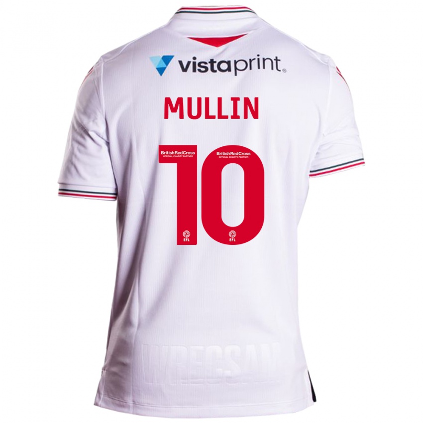 Niño Camiseta Paul Mullin #10 Blanco 2ª Equipación 2023/24 La Camisa Argentina