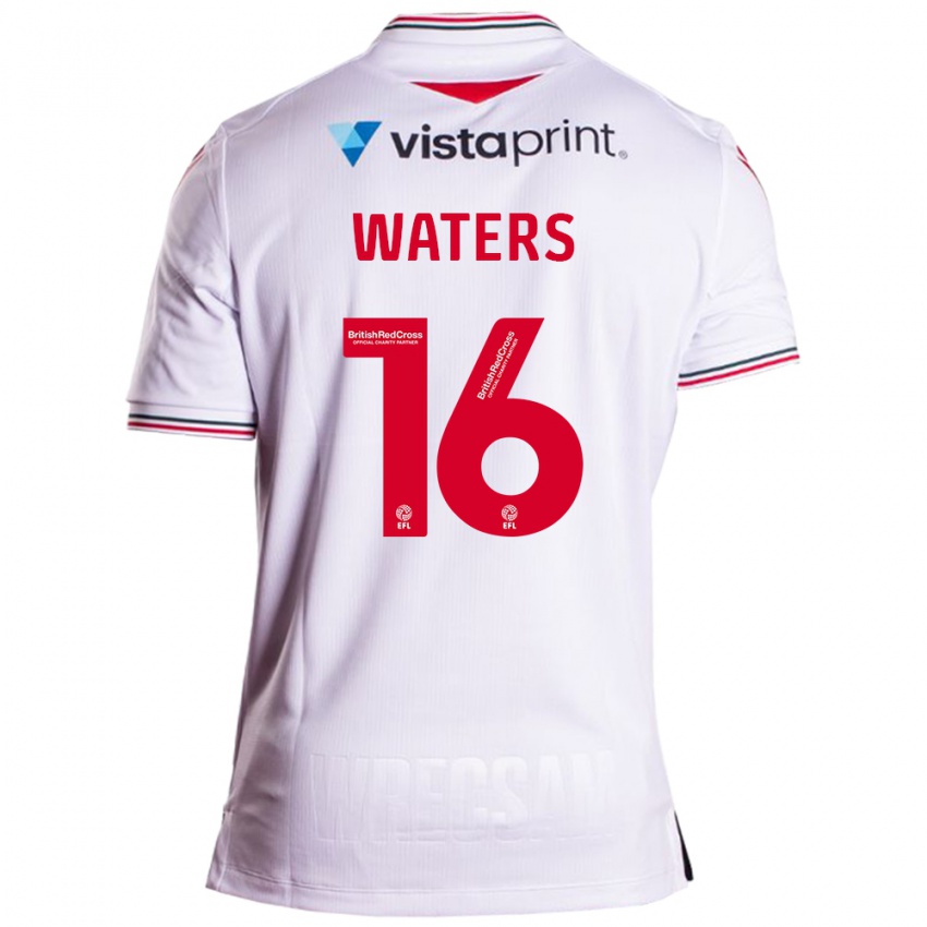 Niño Camiseta Billy Waters #16 Blanco 2ª Equipación 2023/24 La Camisa Argentina