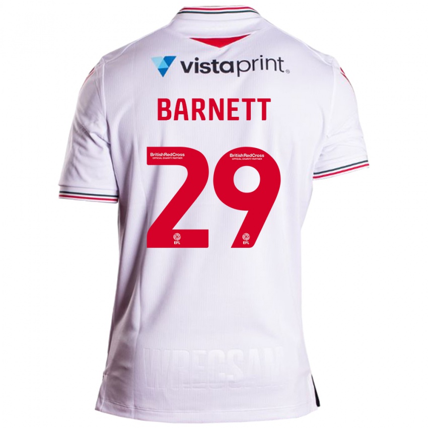 Niño Camiseta Ryan Barnett #29 Blanco 2ª Equipación 2023/24 La Camisa Argentina