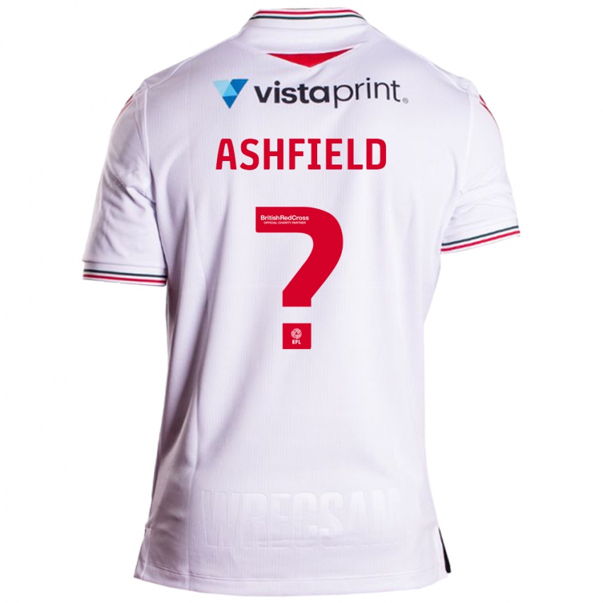 Niño Camiseta Harry Ashfield #0 Blanco 2ª Equipación 2023/24 La Camisa Argentina