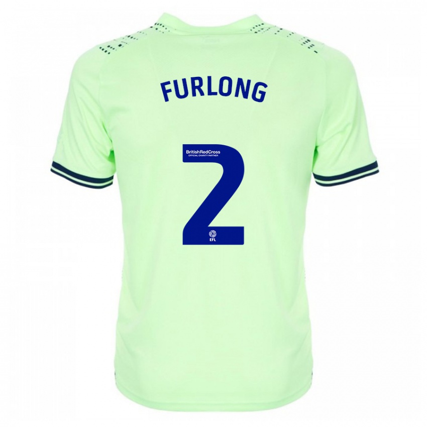 Niño Camiseta Darnell Furlong #2 Armada 2ª Equipación 2023/24 La Camisa Argentina