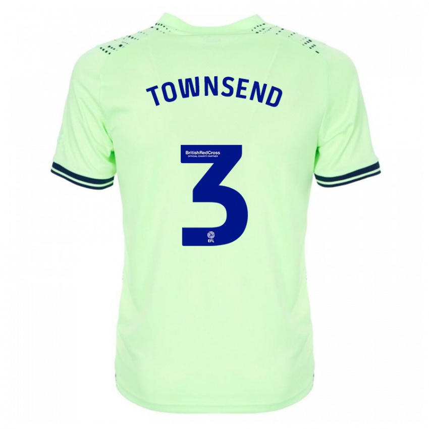 Niño Camiseta Conor Townsend #3 Armada 2ª Equipación 2023/24 La Camisa Argentina