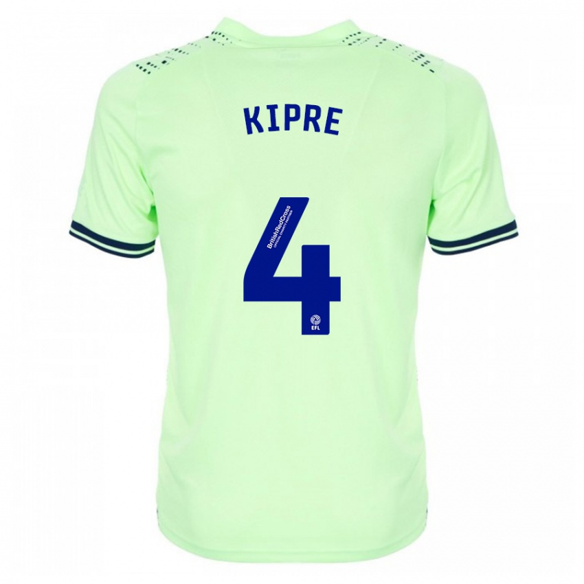 Niño Camiseta Cédric Kipré #4 Armada 2ª Equipación 2023/24 La Camisa Argentina