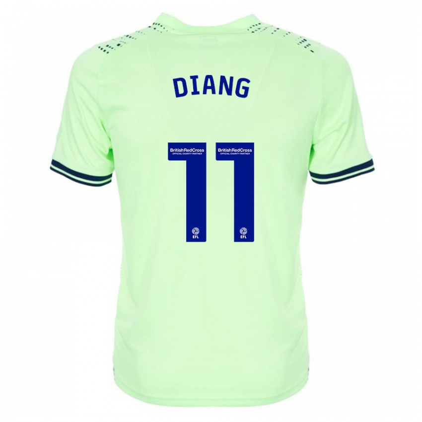 Niño Camiseta Grady Diangana #11 Armada 2ª Equipación 2023/24 La Camisa Argentina