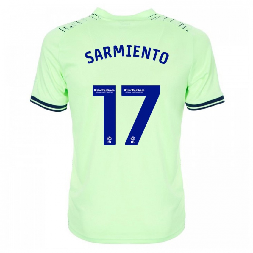 Niño Camiseta Jeremy Sarmiento #17 Armada 2ª Equipación 2023/24 La Camisa Argentina