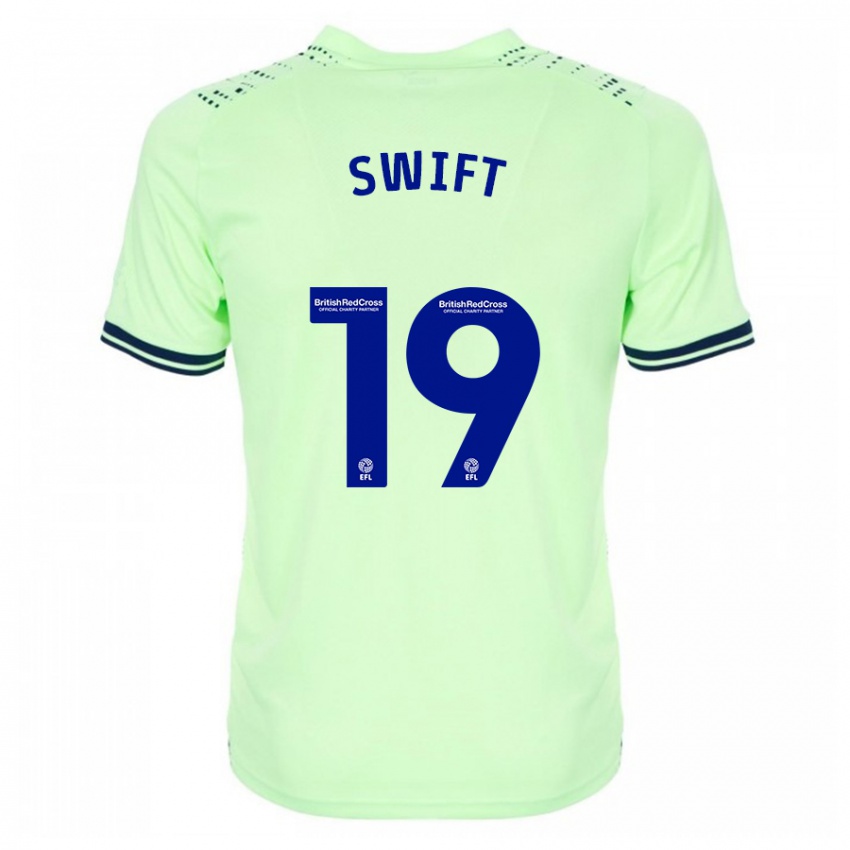 Niño Camiseta John Swift #19 Armada 2ª Equipación 2023/24 La Camisa Argentina