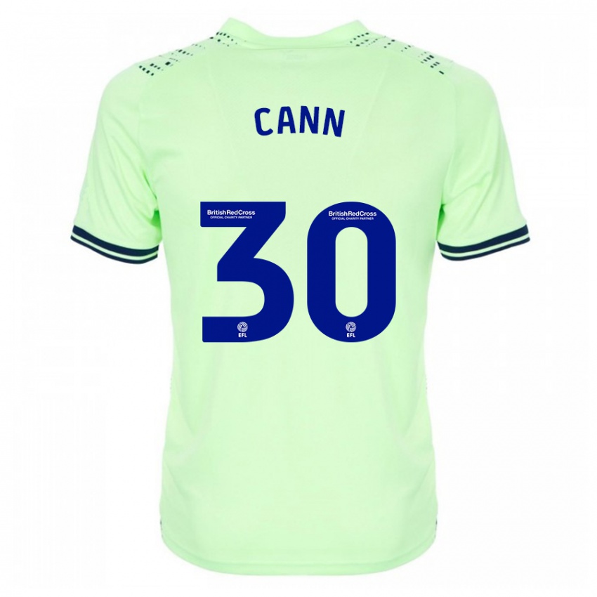 Niño Camiseta Ted Cann #30 Armada 2ª Equipación 2023/24 La Camisa Argentina