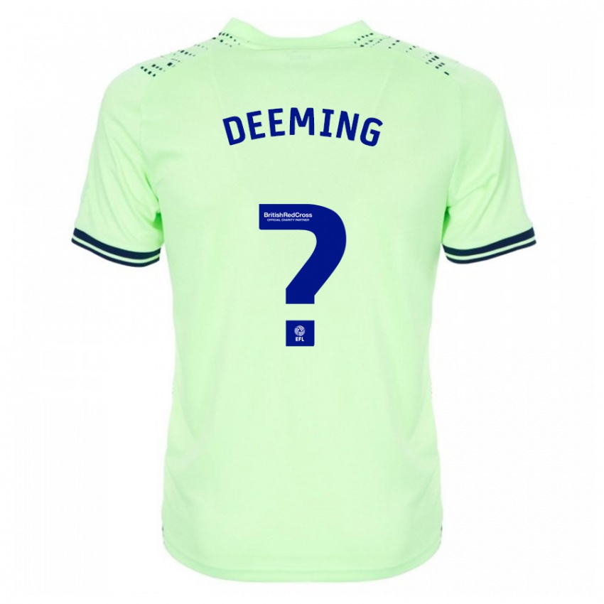 Niño Camiseta Cole Deeming #0 Armada 2ª Equipación 2023/24 La Camisa Argentina