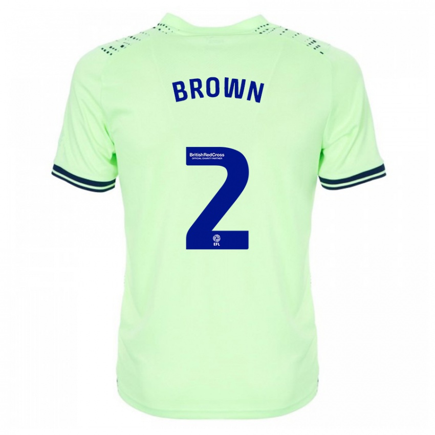 Niño Camiseta Ashlee Brown #2 Armada 2ª Equipación 2023/24 La Camisa Argentina