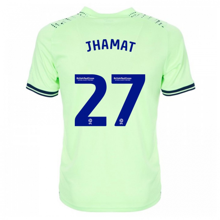 Niño Camiseta Simran Jhamat #27 Armada 2ª Equipación 2023/24 La Camisa Argentina