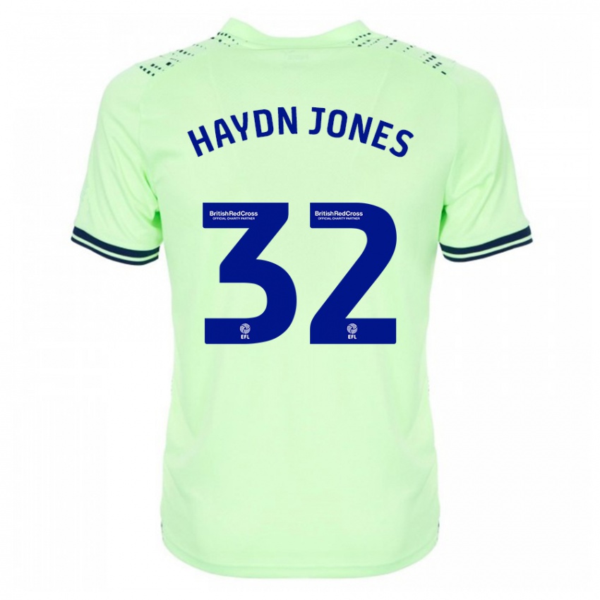 Niño Camiseta Mackenzie Haydn-Jones #32 Armada 2ª Equipación 2023/24 La Camisa Argentina