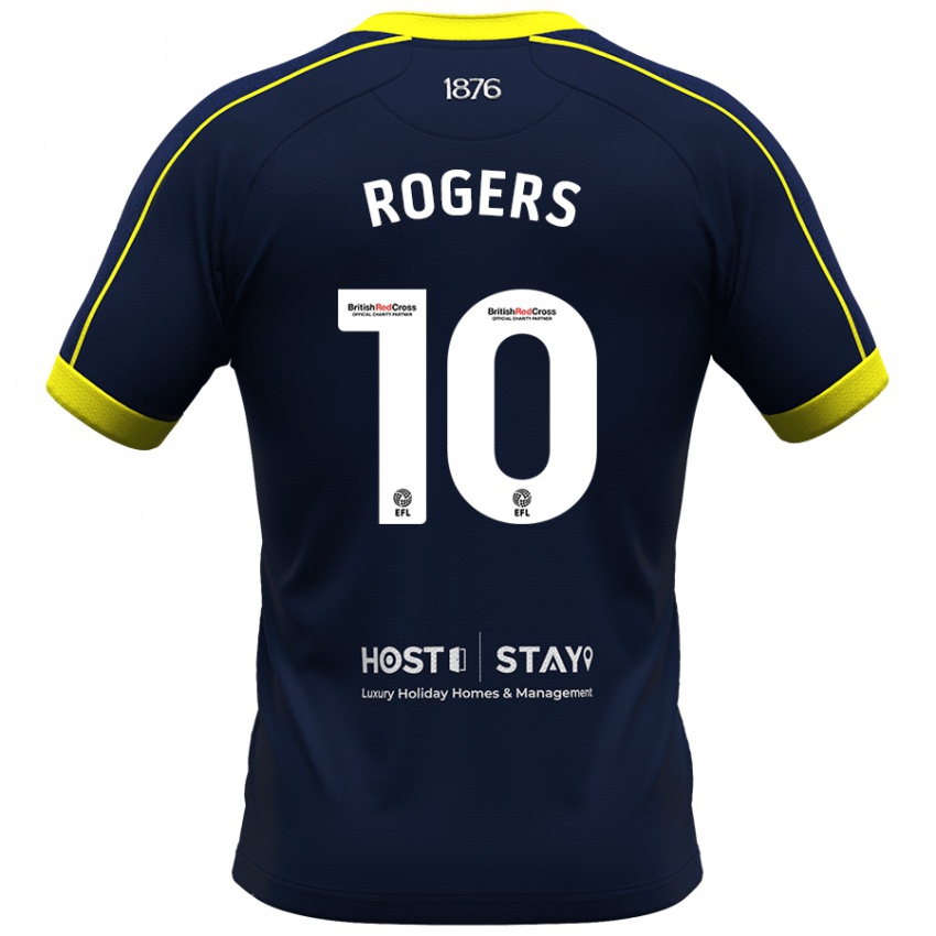 Niño Camiseta Morgan Rogers #10 Armada 2ª Equipación 2023/24 La Camisa Argentina