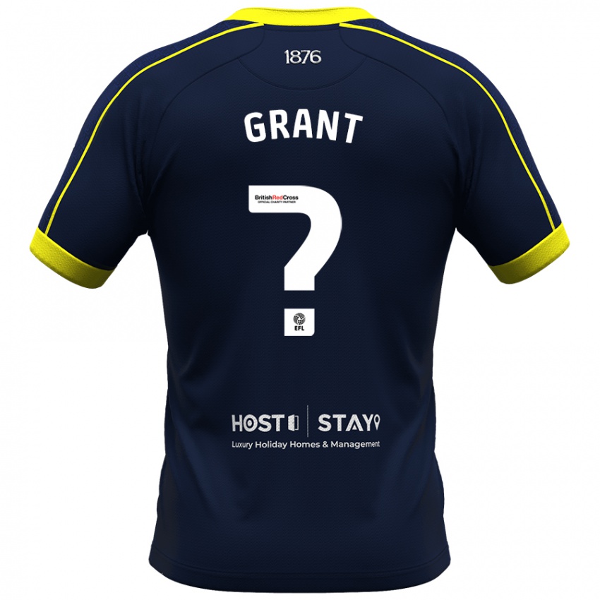 Niño Camiseta George Grant #0 Armada 2ª Equipación 2023/24 La Camisa Argentina