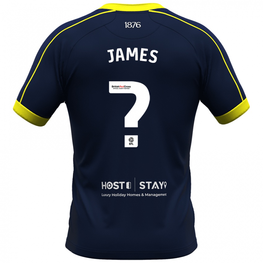 Niño Camiseta Daniel James #0 Armada 2ª Equipación 2023/24 La Camisa Argentina