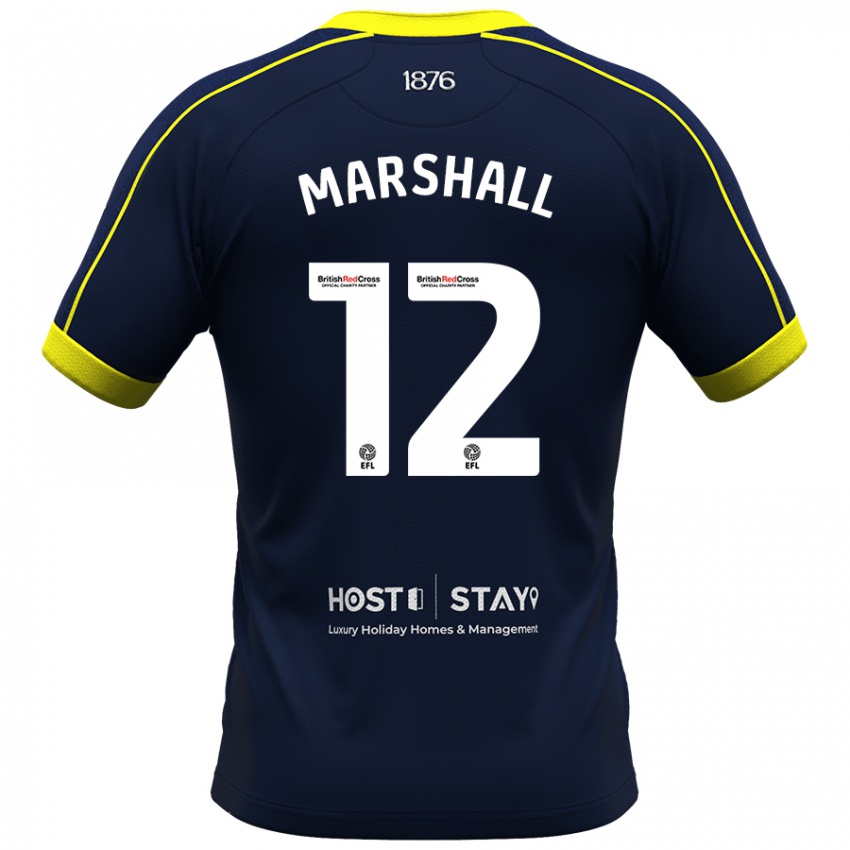Niño Camiseta Eve Marshall #12 Armada 2ª Equipación 2023/24 La Camisa Argentina