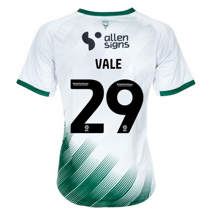 Niño Camiseta Jack Vale #29 Blanco 2ª Equipación 2023/24 La Camisa Argentina