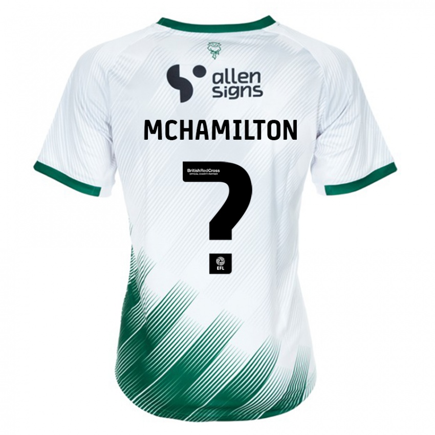 Niño Camiseta Toni Mchamilton #0 Blanco 2ª Equipación 2023/24 La Camisa Argentina