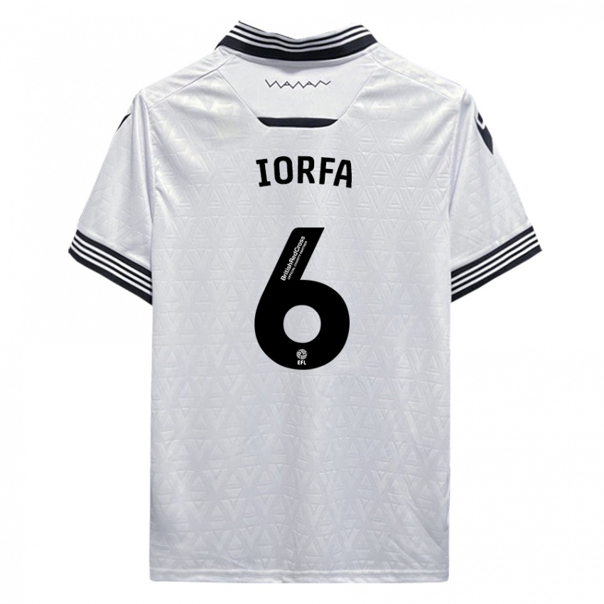 Niño Camiseta Dominic Iorfa #6 Blanco 2ª Equipación 2023/24 La Camisa Argentina