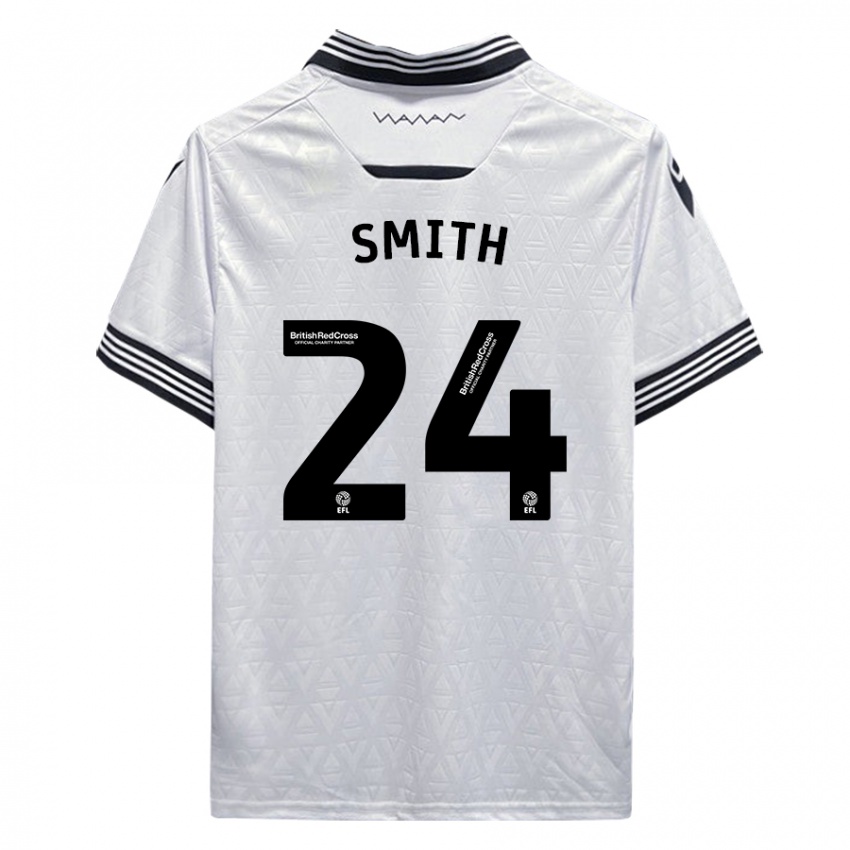 Niño Camiseta Michael Smith #24 Blanco 2ª Equipación 2023/24 La Camisa Argentina