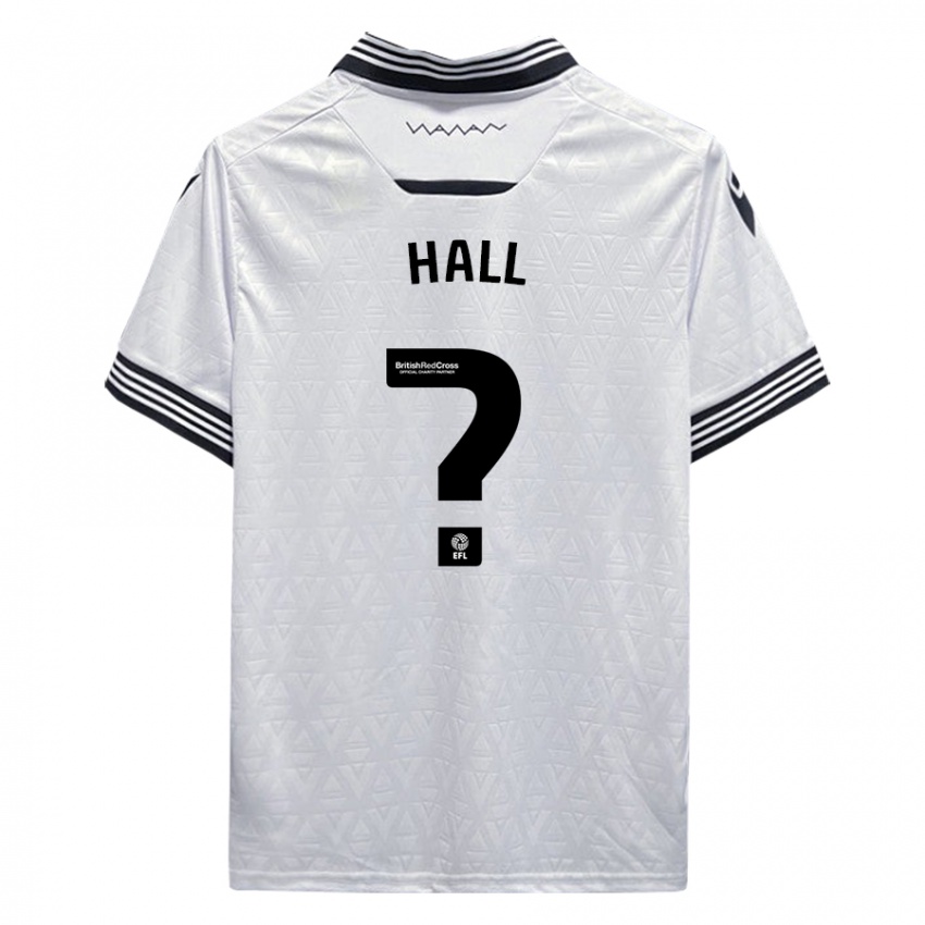 Niño Camiseta Jack Hall #0 Blanco 2ª Equipación 2023/24 La Camisa Argentina