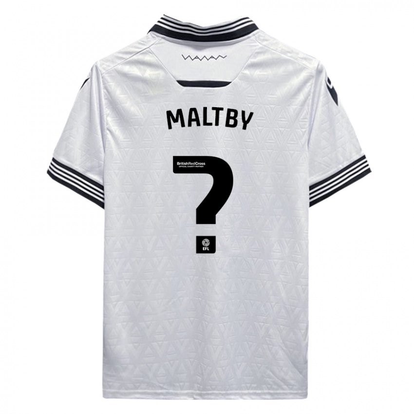 Niño Camiseta Mackenzie Maltby #0 Blanco 2ª Equipación 2023/24 La Camisa Argentina