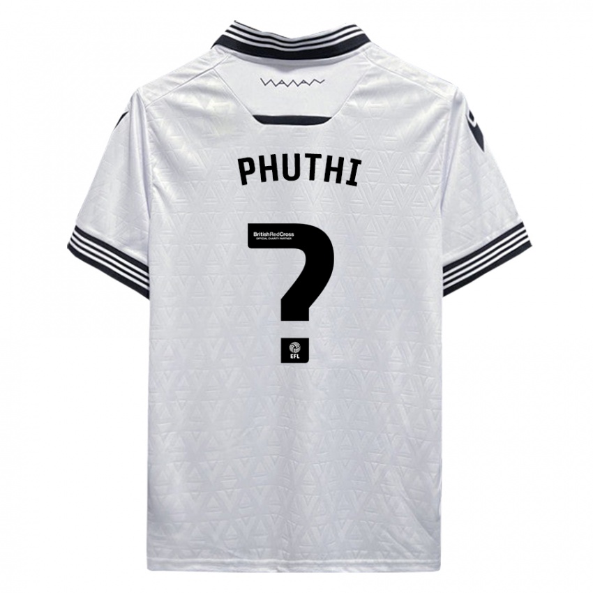 Niño Camiseta Joey Phuthi #0 Blanco 2ª Equipación 2023/24 La Camisa Argentina