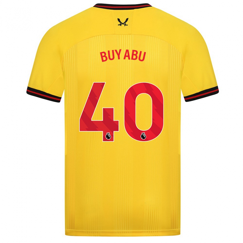 Niño Camiseta Jili Buyabu #40 Amarillo 2ª Equipación 2023/24 La Camisa Argentina