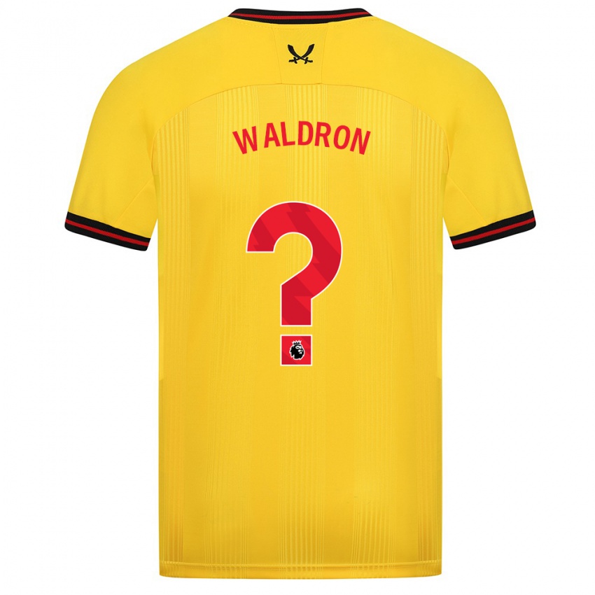 Niño Camiseta Jack Waldron #0 Amarillo 2ª Equipación 2023/24 La Camisa Argentina