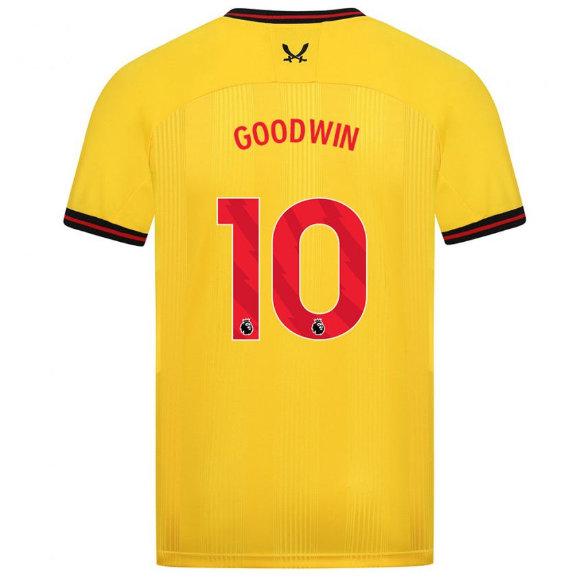 Niño Camiseta Isobel Goodwin #10 Amarillo 2ª Equipación 2023/24 La Camisa Argentina