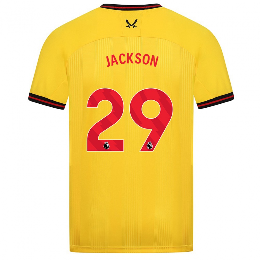 Niño Camiseta Fallon Olivia Connolly-Jackson #29 Amarillo 2ª Equipación 2023/24 La Camisa Argentina