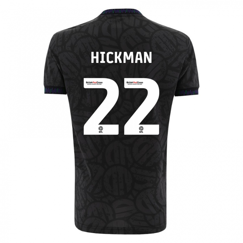 Niño Camiseta Taylor Gardner-Hickman #22 Negro 2ª Equipación 2023/24 La Camisa Argentina