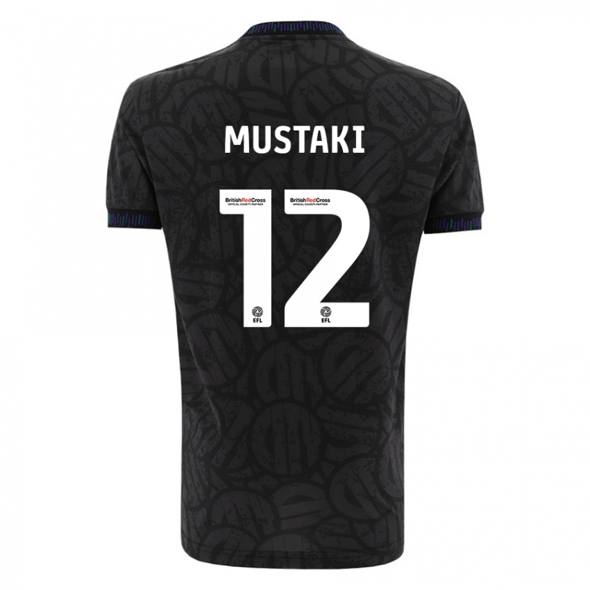 Niño Camiseta Chloe Mustaki #12 Negro 2ª Equipación 2023/24 La Camisa Argentina