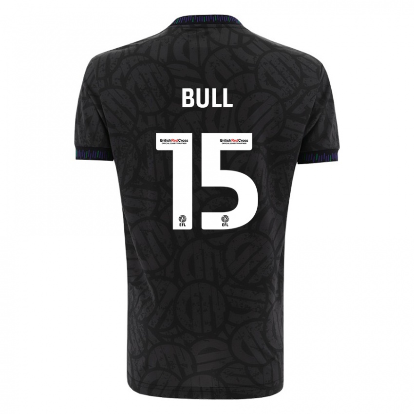 Niño Camiseta Jasmine Bull #15 Negro 2ª Equipación 2023/24 La Camisa Argentina