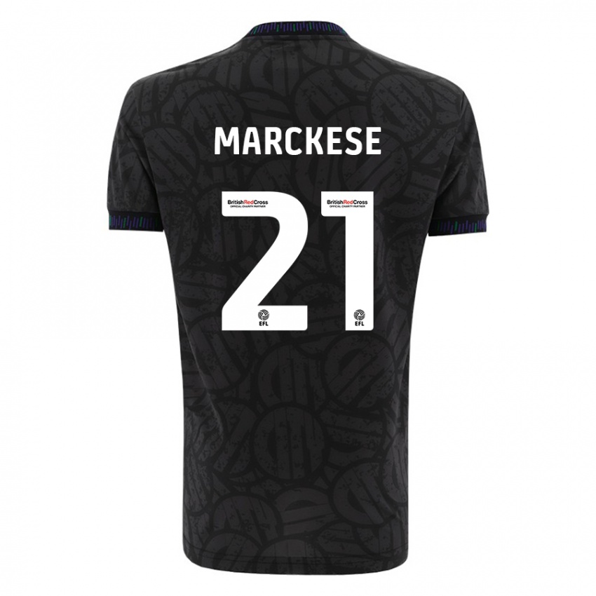 Niño Camiseta Kaylan Marckese #21 Negro 2ª Equipación 2023/24 La Camisa Argentina