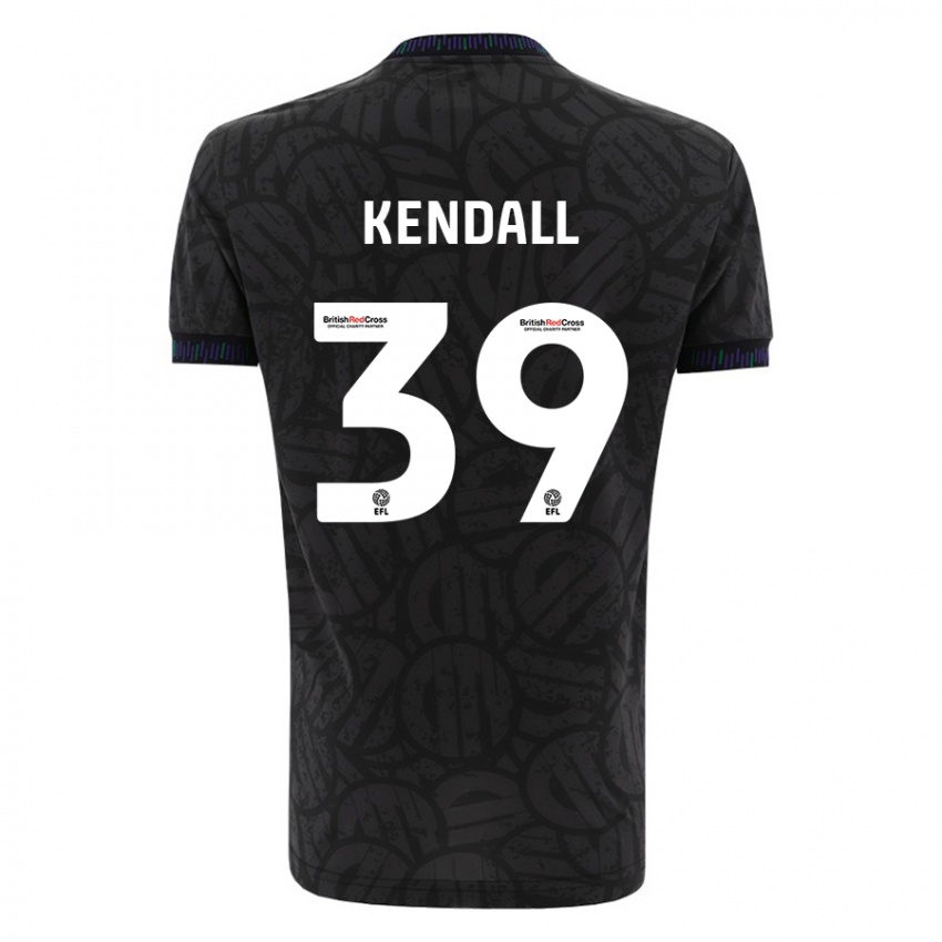 Niño Camiseta Maya Kendall #39 Negro 2ª Equipación 2023/24 La Camisa Argentina