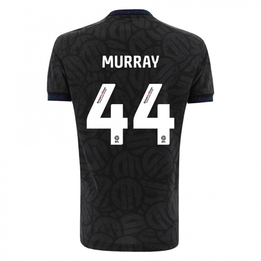 Niño Camiseta Satara Murray #44 Negro 2ª Equipación 2023/24 La Camisa Argentina