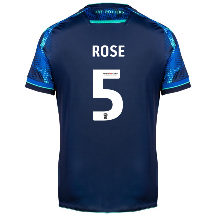 Niño Camiseta Michael Rose #5 Armada 2ª Equipación 2023/24 La Camisa Argentina