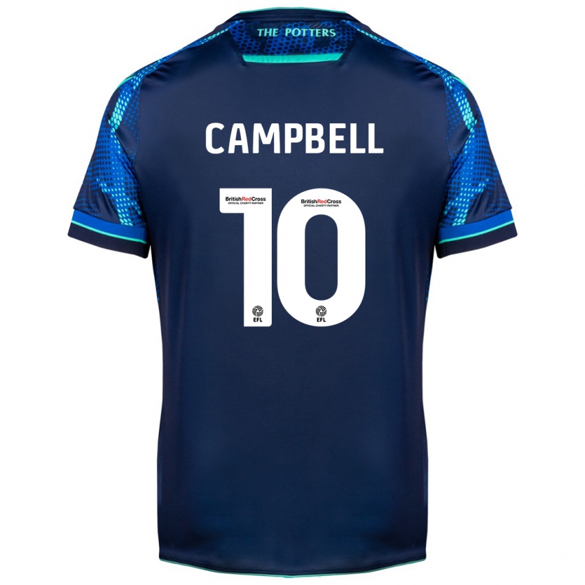 Niño Camiseta Tyrese Campbell #10 Armada 2ª Equipación 2023/24 La Camisa Argentina