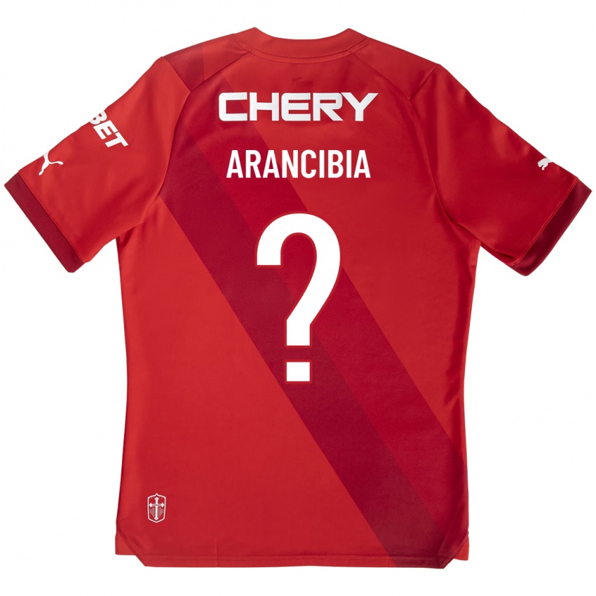 Niño Camiseta Carlos Arancibia #0 Rojo 2ª Equipación 2023/24 La Camisa Argentina