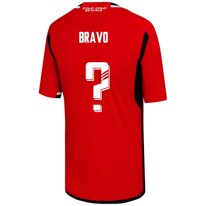 Niño Camiseta Santiago Bravo #0 Rojo 2ª Equipación 2023/24 La Camisa Argentina
