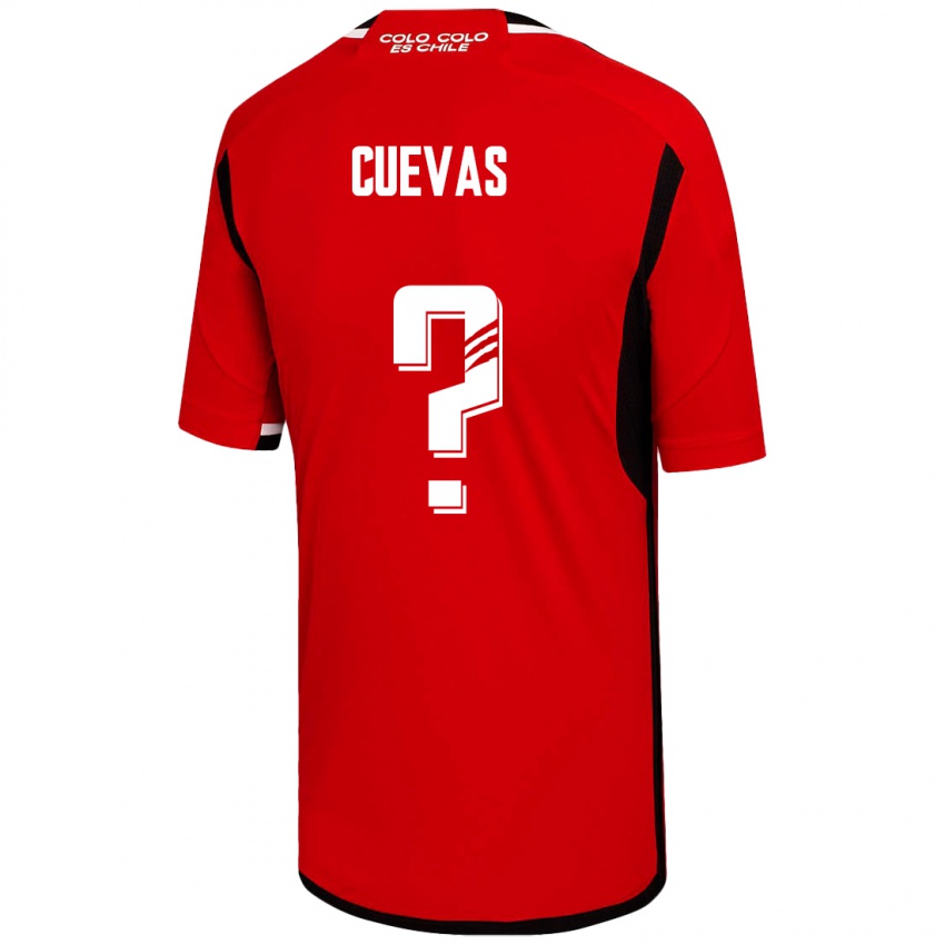 Niño Camiseta Yastin Cuevas #0 Rojo 2ª Equipación 2023/24 La Camisa Argentina