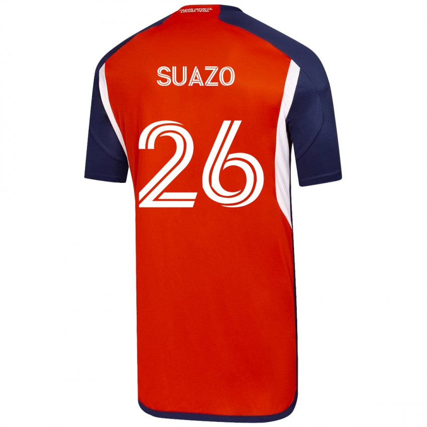 Niño Camiseta Gretzel Suazo #26 Blanco 2ª Equipación 2023/24 La Camisa Argentina
