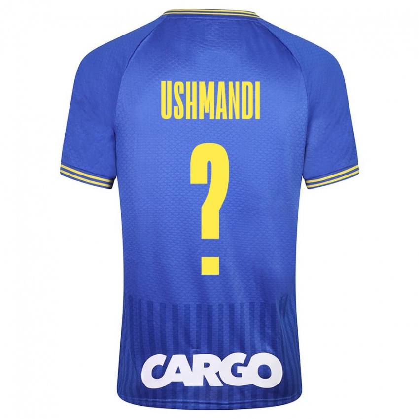 Niño Camiseta Anar Ushmandi #0 Azul 2ª Equipación 2023/24 La Camisa Argentina