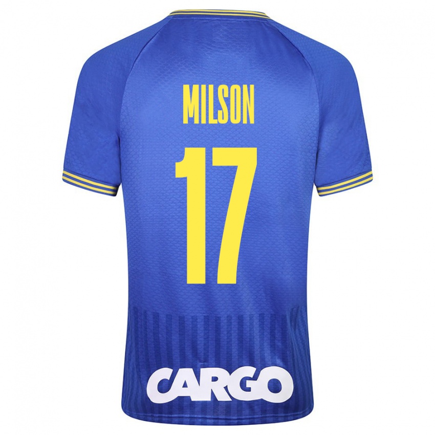 Niño Camiseta Milson #17 Azul 2ª Equipación 2023/24 La Camisa Argentina