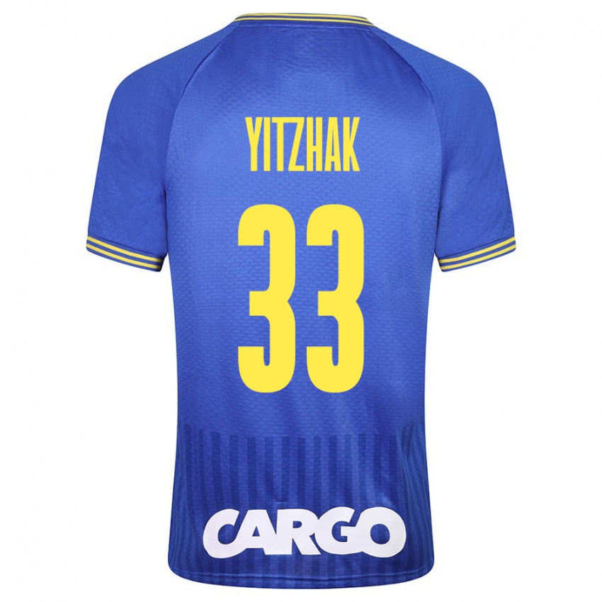 Niño Camiseta Or Yitzhak #33 Azul 2ª Equipación 2023/24 La Camisa Argentina